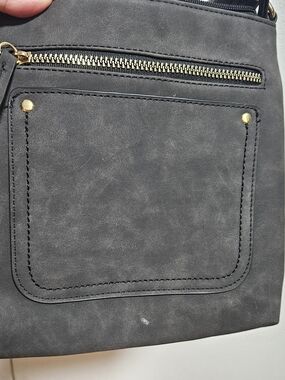 Primark Black Crossbody Bag with Gold Hardware